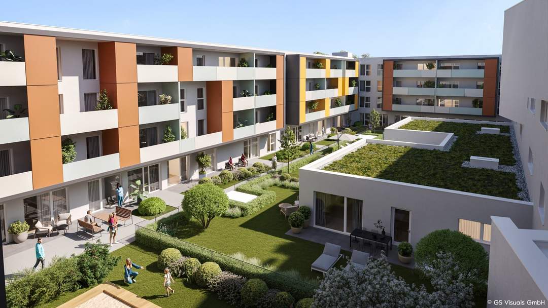 3-Zimmerwohnung mit Garten!