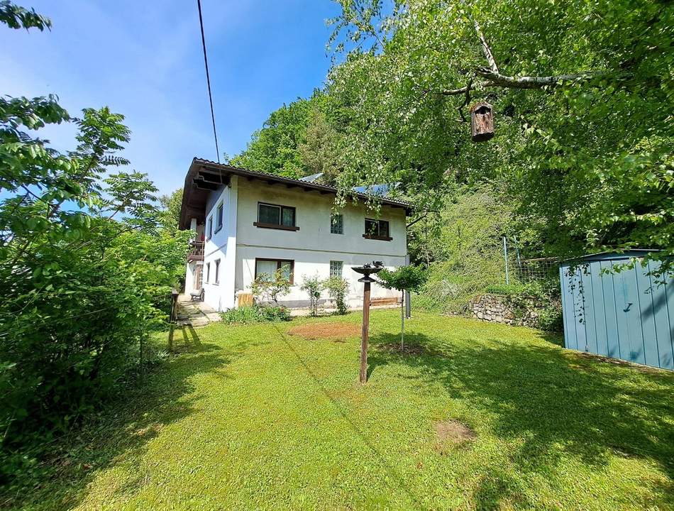 Einfamilienhaus in Südhanglage mit Garage und Garten - Losenstein/Ennstal