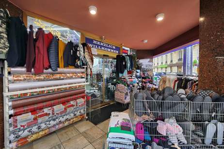 Geschäftslokal in frequentierter Lage * Franz Josef Bahnhof *, Gewerbeobjekt-legalform.mietkauf, 2.490.000,€, 1090 Wien 9., Alsergrund