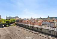 Skyline-Penthouse auf zwei Ebenen mit drei Außenbereichen