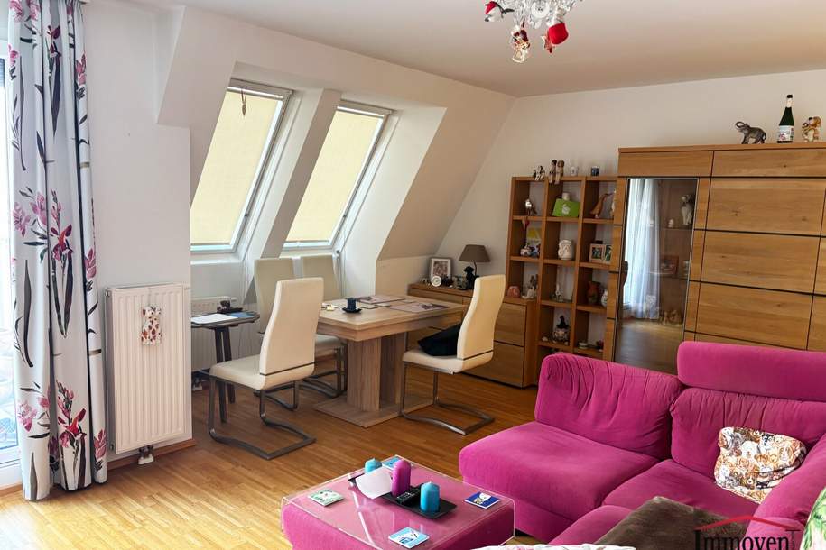 TOPLAGE - Helle 2-Zimmerwohnung mit großer Freifläche (Mietbeginn 01.08.2026), Wohnung-miete, 1.350,47,€, 1190 Wien 19., Döbling