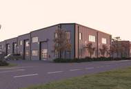 Gewerbeobjekt - Grünw neu gebaute Kaufhallen 47 m2 bis 141 m2 mit B Widmung FERTIGSTELLUNG HERBST 26