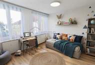 Götzis - Helle Eigentumswohnung im obersten von drei Stockwerken, 3 Zimmer, Loggia mit Glasfront zum Öffnen oder Schließen, 77 m2 + 9 m2 Loggia, Gesamt 86 m2, inkl. 1 TG und 1 Kellerabteil.
