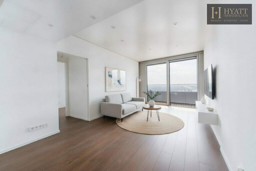 Danubeflats – Österreichs höchstes Wohnhochhaus mit atemberaubendem Ausblick, exklusivem Spa und urbanem Luxus direkt an der Neuen Donau