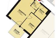 Moderne 2-Zimmer-Wohnung mit Balkon – Erstbezug in Bestlage