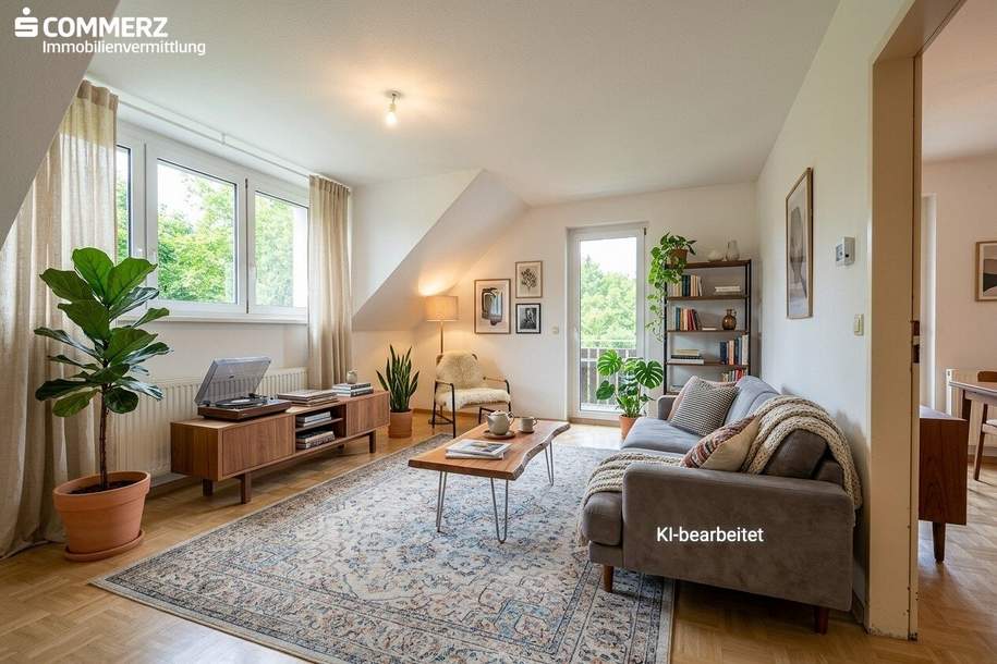 Geförderte Wohnung mit Balkon, Wohnung-miete, 510,54,€, 3375 Melk
