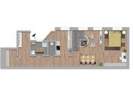 Ihr neues Zuhause – gemütliche 2-Zimmer-Wohnung mit Grünblick | ZΞLLMANN IMMOBILIEN