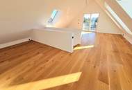 Lebensqualität pur im Dachgeschoss mit Terrasse und Garten! 4 Zimmer + Hochwertige Materialien + Viel Grün und Ruhe + Toller Blick! Ihr Rückzugsort mit WOW-Effekt!