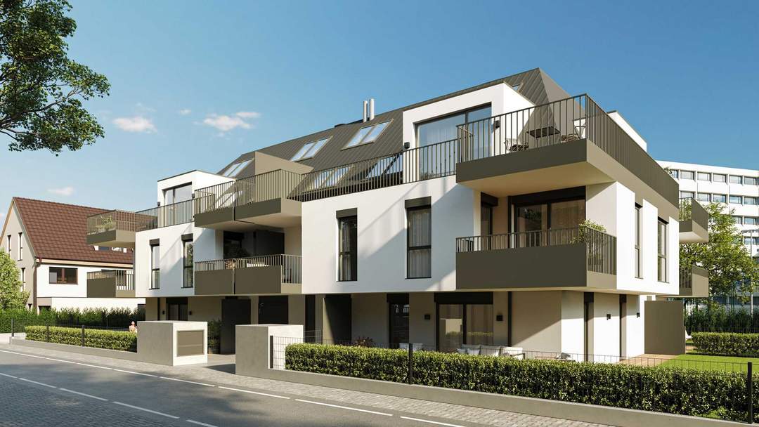 Familienwohnung mit 280 m² Garten in Floridsdorf