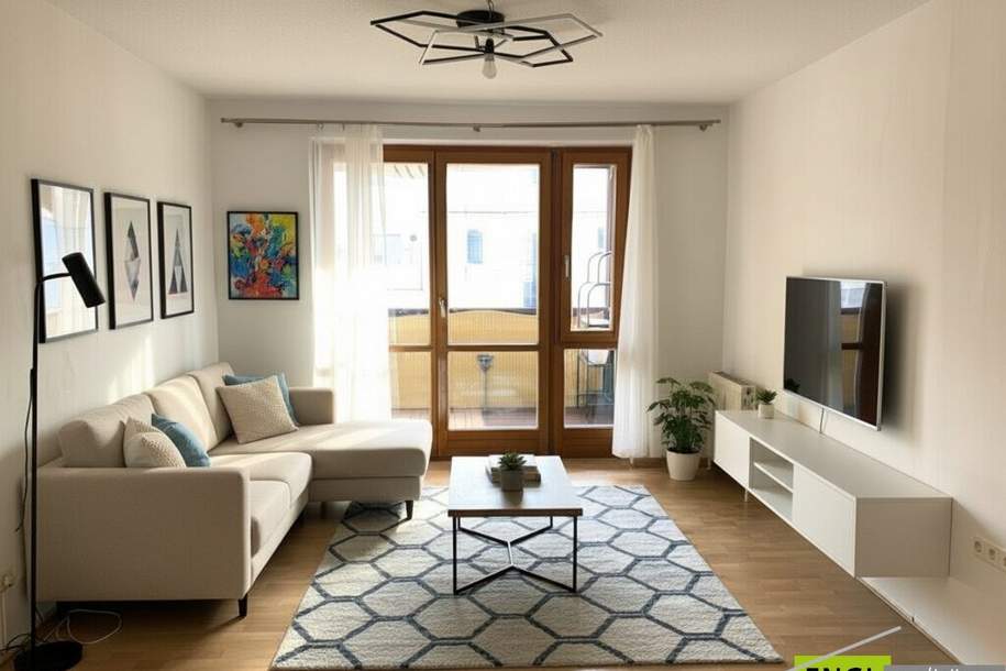 sofort verfügbare helle, gutangelegte 3 Zimmerwohnung mit sonniger Loggia in zentraler Lage inkl. KFZ Stellplatz, Wohnung-kauf, 319.000,€, 1220 Wien 22., Donaustadt