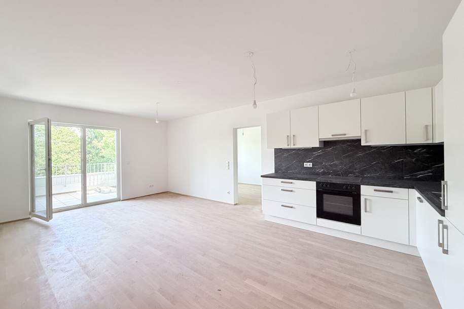 Provisionsfreier Erstbezug! Zweizimmerwohnung mit Balkon und Garagenplatz, Wohnung-kauf, 420.000,€, 1100 Wien 10., Favoriten