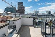 Exklusive Dachgeschoss-Maisonette mit zwei Terrassen & Weitblick - Erstbezug!