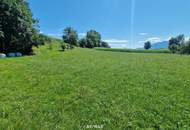 Traumhaftes, ca. 3.109 m² großes Baugrundstück mit Blick auf die Karawanken im Bezirk Völkermarkt