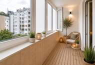 Erstbezug - Innenhof-Grünruhelage nur 350m zur U3: moderne 3-Zimmer, XXL-Regendusche, Loggia