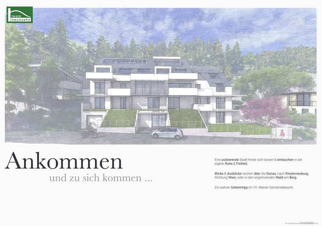 Endlich wieder normale Preise. 3-Zi. Gartenwohnung, wunderbar privat & ruhig gelegen. | amBergblick19 | Top 2