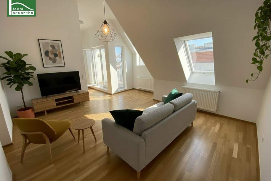 DG-Wohnung in Ruhelage nahe Reumannplatz und Antonspark mit toller Terrasse im sanierten Altbau!, Wohnung-kauf, 399.000,€, 1100 Wien 10., Favoriten