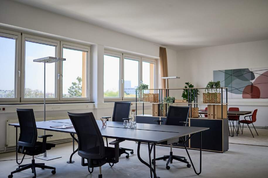 Modernes Arbeiten: Erstklassig sanierte Büroflächen unweit des Matzleinsdorfer Platzes, Gewerbeobjekt-miete, 11,00,€, 1100 Wien 10., Favoriten