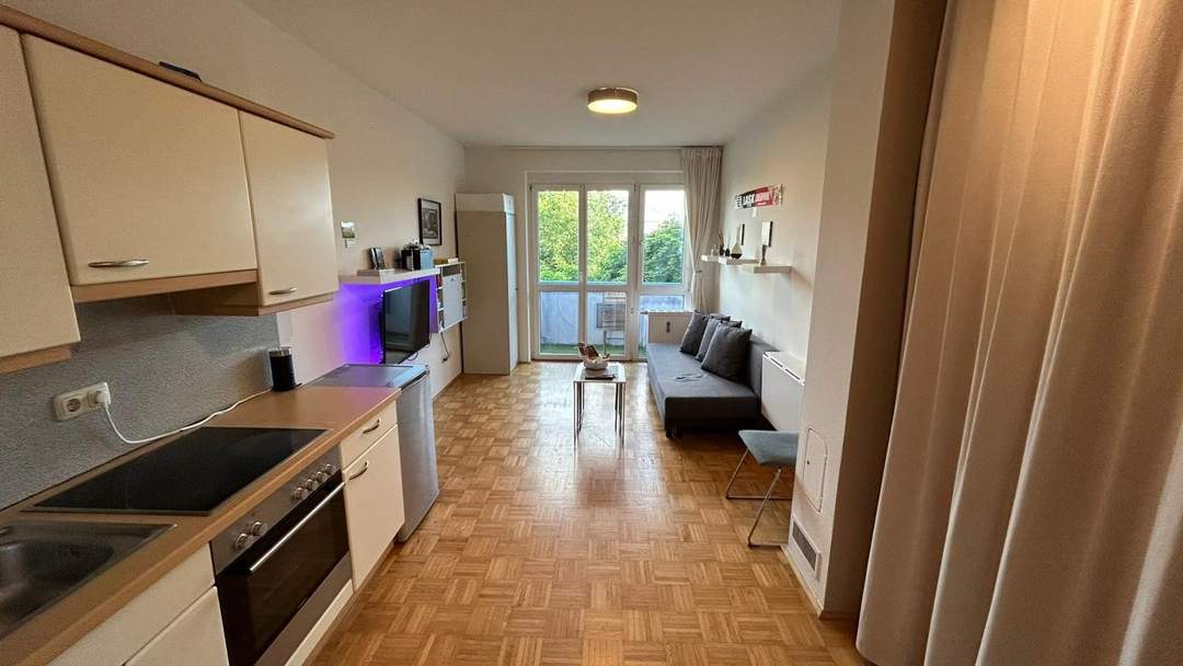 Ideale 1 Zimmerwohnung in guter Lage mit Balkon und inkl. Küche
