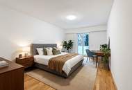 Klimatisierte, sonnige Gartenwohnung in repräsentativem Palais im Botschaftsviertel nächst Schloss Belvedere!