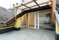 Loftartiges Wohnen mit Terrasse und Burggartenblick