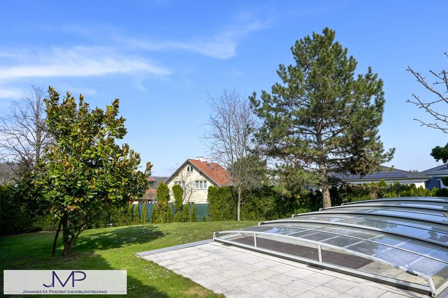 Modernes Wohnen am Lainzer Tiergarten – exklusive Villa mit Pool und Lift!, Haus-kauf, 4.180.000,€, 1130 Wien 13., Hietzing