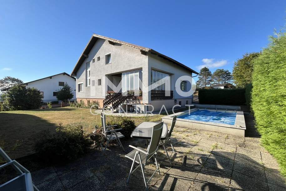 Einfamilienhaus mit Pool, und PV-Anlage nur wenige Autominuten von Wien entfernt, Haus-kauf, 459.500,€, 2222 Gänserndorf