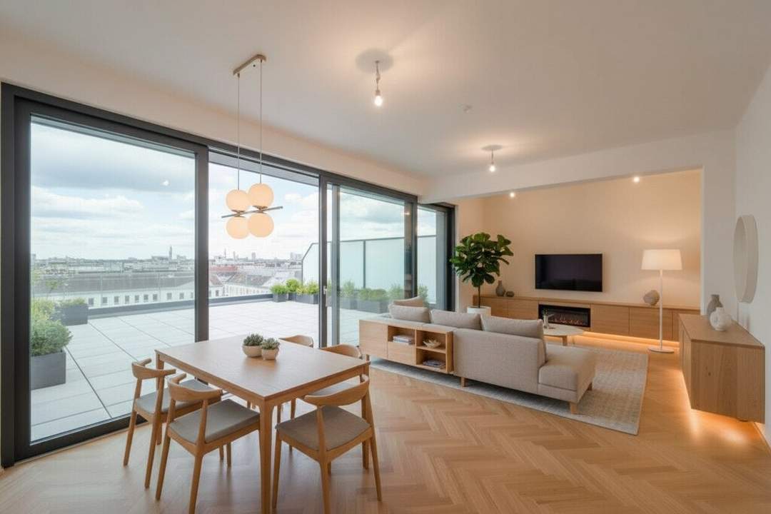 ++NEU++ Fantastische 5-Zimmer Dachgeschoss-Maisonettewohnung in toller Lage (Erstbezug)!!!