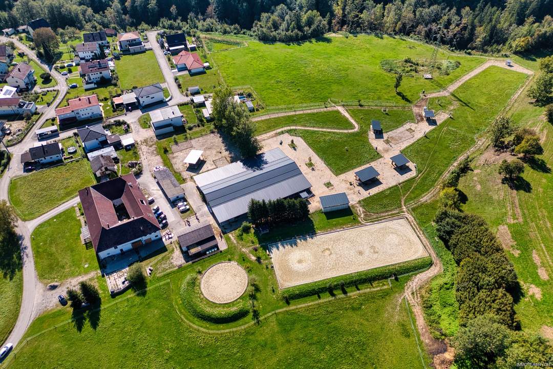 Reiterhof. Vierkanter. Wirtshaus. Zimmervermietung. Wohnungen. Natur.