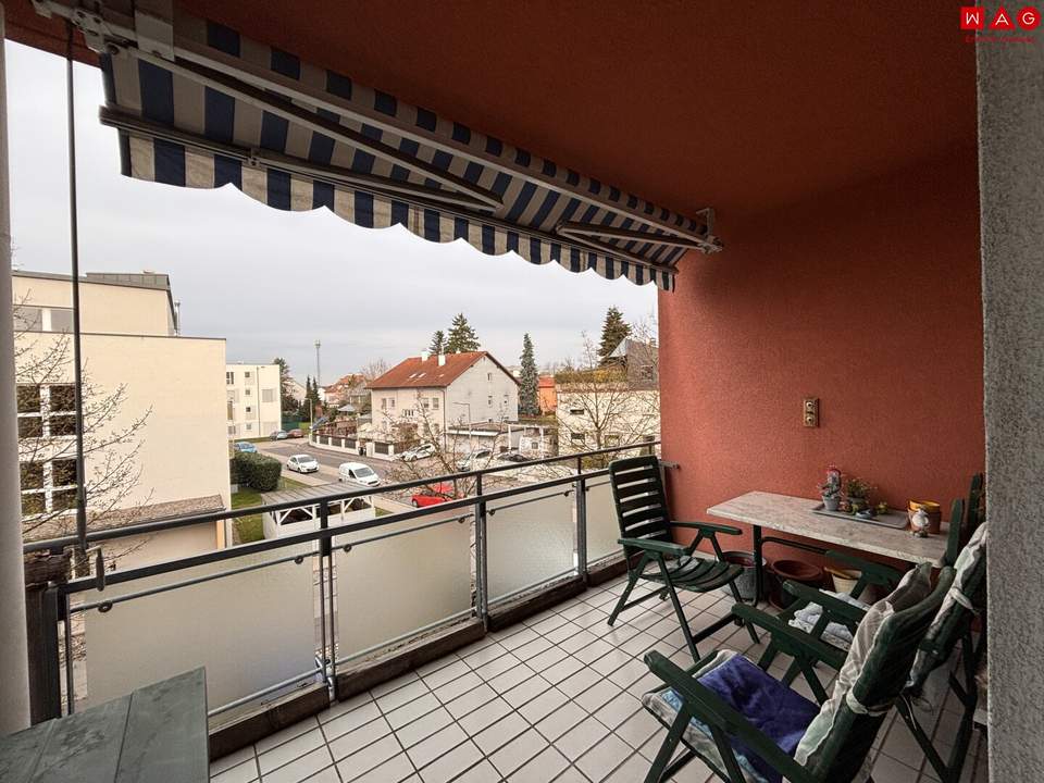 Attraktive 3-Zimmer-Wohnung mit sehr großzügiger Loggia in Linz/Wegscheid! ACHTUNG Wohnung wird im JULI 2026 noch saniert!