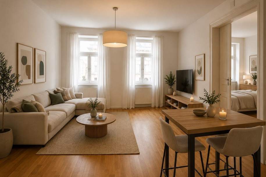 Klassische Altbauwohnung in begehrter Lage des 3. Bezirks – Nähe Rudolfstiftung, Wohnung-kauf, 329.000,€, 1030 Wien 3., Landstraße
