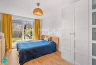 Gartenglück vor den Toren Wiens • Moderne 4-Zimmer Wohnung mit hochwertiger Ausstattung und großem Eigengarten mit Südterrasse!