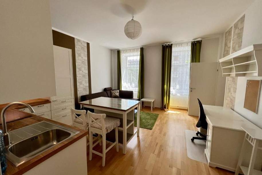 Zentral gelegene 1-Zimmer-Wohnung im 1. Liftstock, Wohnung-kauf, 250.000,€, 1090 Wien 9., Alsergrund