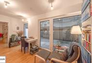 *** Ab sofort: Perfekte Singlewohnung mit großer Innenhof-Terrasse beim Schubertpark ***