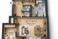 Großzügige 4-Zimmer-Wohnung mit Loggia, Pool und Wellnessangebot in 1100 Wien