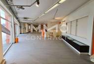 Großes Geschäftslokal mit Lager in Toplage von Ybbs an der Donau. Nutzfläche ca. 750 m² mit Auslagen