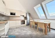 Loftartiger Charme und Panorama – moderne Dachterrassenwohnung in begehrter Meidlinger Lage