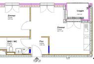 schöne 2-Zimmer Wohnung in ruhiger Lage mit guter Infrastruktur- nahe U4 Hietzing