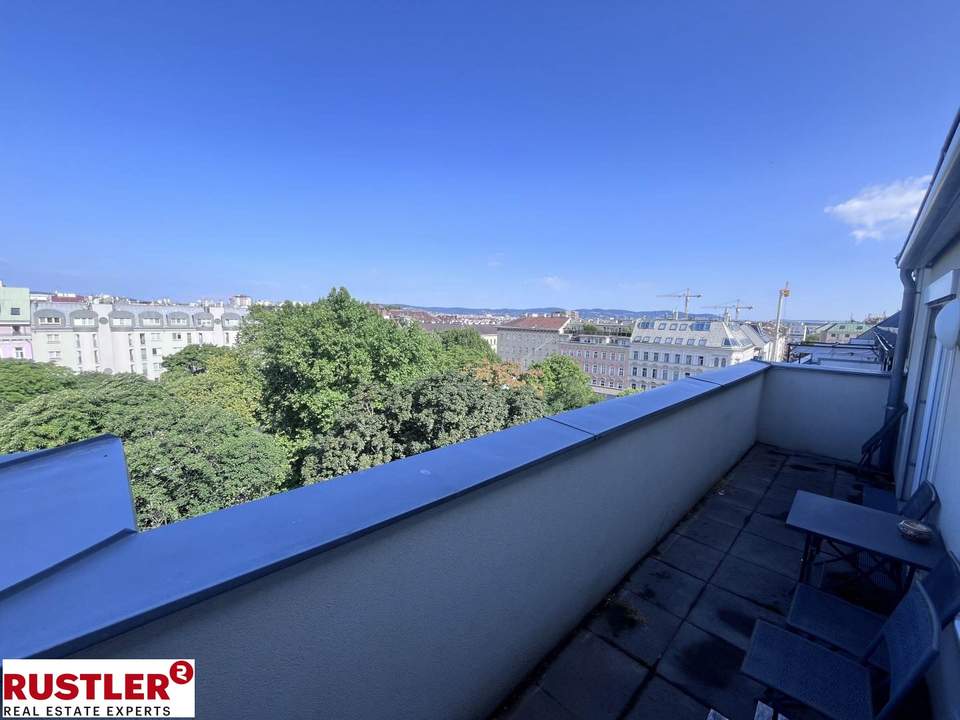 PARKVIEW | Moderne Dachterrassen-Maisonette nähe Hauptbahnhof | Klimatisiert