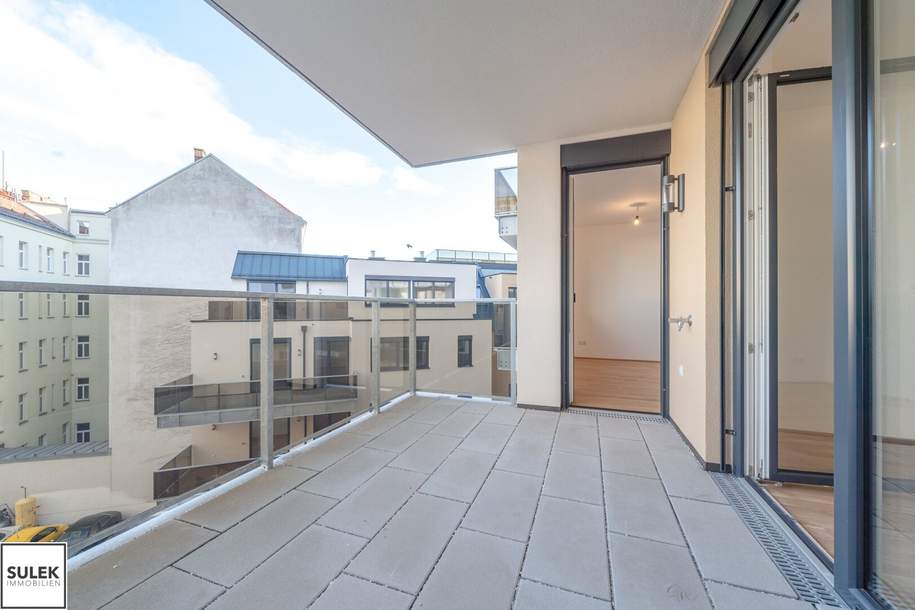 ab Juni beziehbar: nette 2 Zimmer Neubauwohnung mit Balkon nahe U4, Wohnung-miete, 1.099,56,€, 1050 Wien 5., Margareten