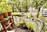 Stark reduziert! Charmante 3-Zimmer-Wohnung mit zwei Balkonen und Eigengarten in ruhiger Grünlage des 18. Bezirks