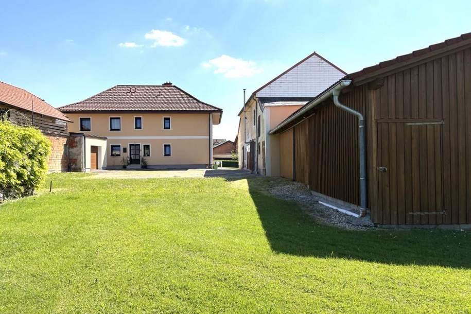 Großzügiges Ein- oder Zweifamilienhaus mit mehreren Nebengebäuden in zentraler Lage, Haus-kauf, 4972 Ried im Innkreis