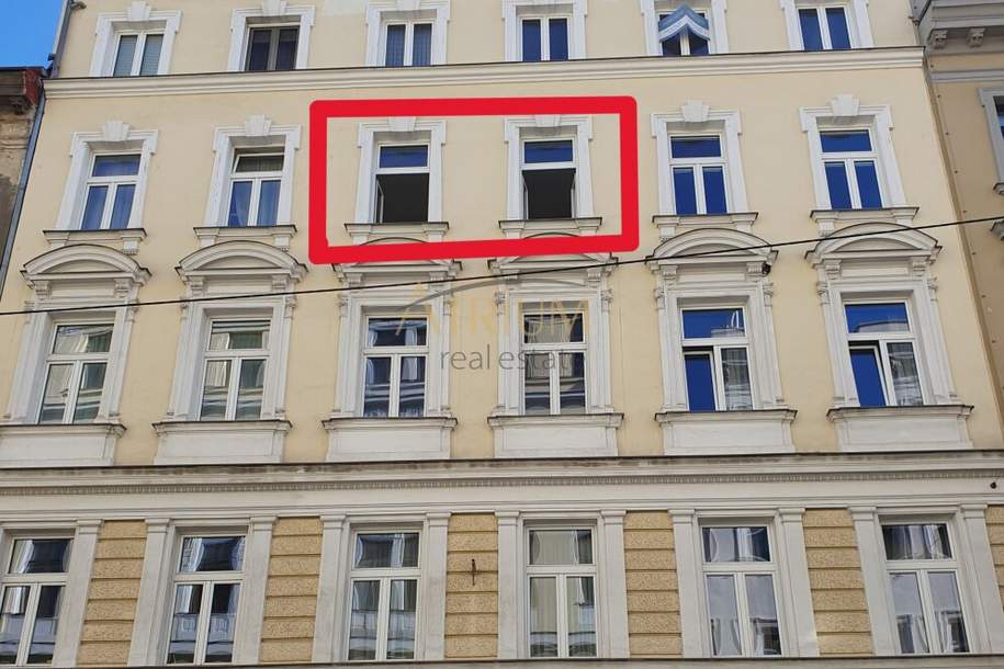 Helle 1-Zimmer-Wohnung - Nähe U4 Margaretengürtel, Wohnung-kauf, 150.000,€, 1050 Wien 5., Margareten