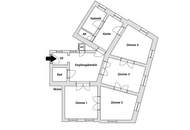 Repräsentatives Büro am Liechtensteinpark / 5 Zimmer / frisch sanierter Parkett