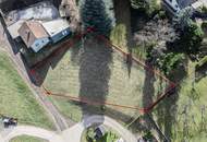Ruhig gelegenes Baugrundstück mit Ausblick – 1.137 m² in Rosental