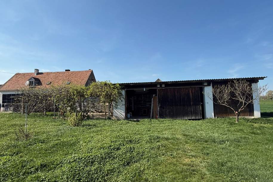 1.205 m² Bauland mit sanierungsbedürftigem Wohnhaus, Scheune, PV-Anlage, Haus-kauf, 75.000,€, 7474 Oberwart