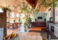 Weinort Mörbisch - teilweise Blick auf den Neusiedler See