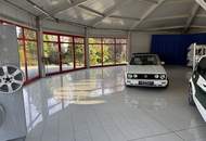Gepflegte Auto-Verkaufshalle in Spielfeld: 330m² plus 776m² Freifläche für 2.200€ netto/Monat – optimale Lage!