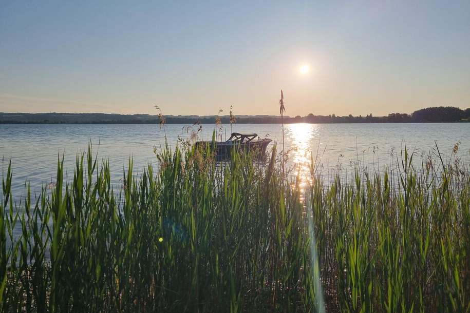 Rarität im Salzburger Seenland – 390 m² direkt am Wasser mit Steg, Grund und Boden-kauf, 5163 Salzburg-Umgebung