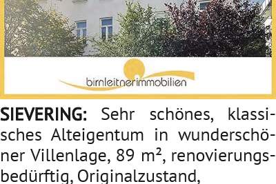 SIEVERING: Sehr schö nes, klas si -, Wohnung-kauf, 1190 Wien 19., Döbling