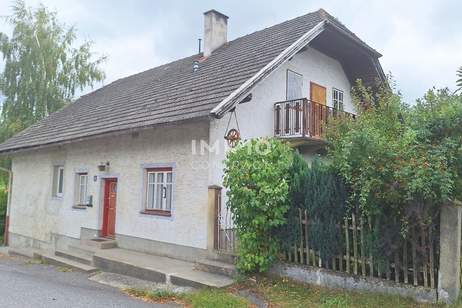 günstiges Wohnhaus mit ca. 125 m² Wohnfläche in Friedreichs auf 295 m² Grund - Sanierungsbedarf, Haus-kauf, 59.000,€, 3922 Gmünd